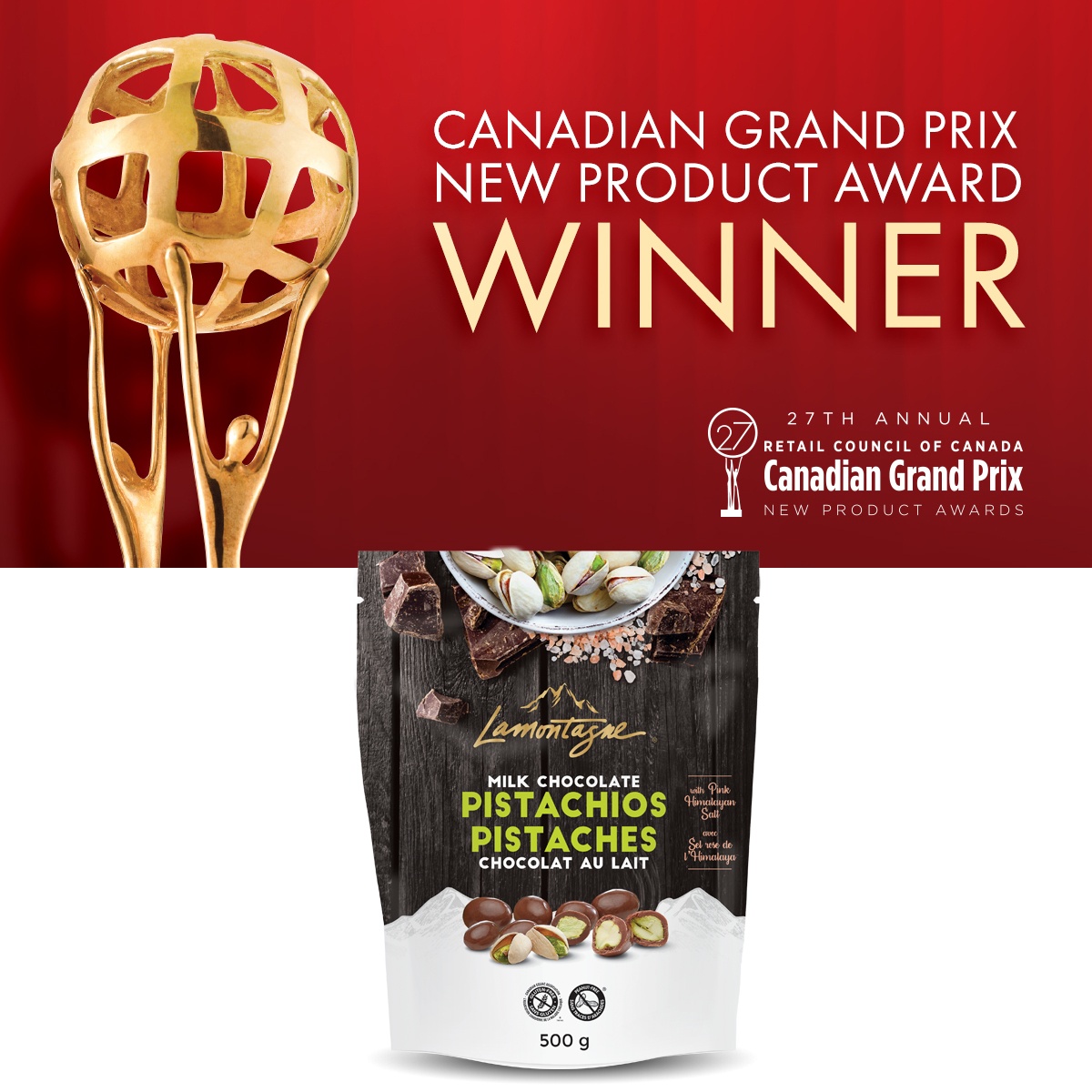 Canadian grand prix new product award winner